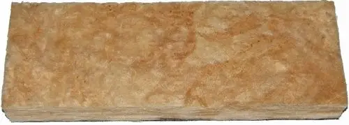Wärmedämmplatte aus mineralischem Material, beige, mit fester Struktur, geeignet für Innenanwendungen, hergestellt von Wolf.
